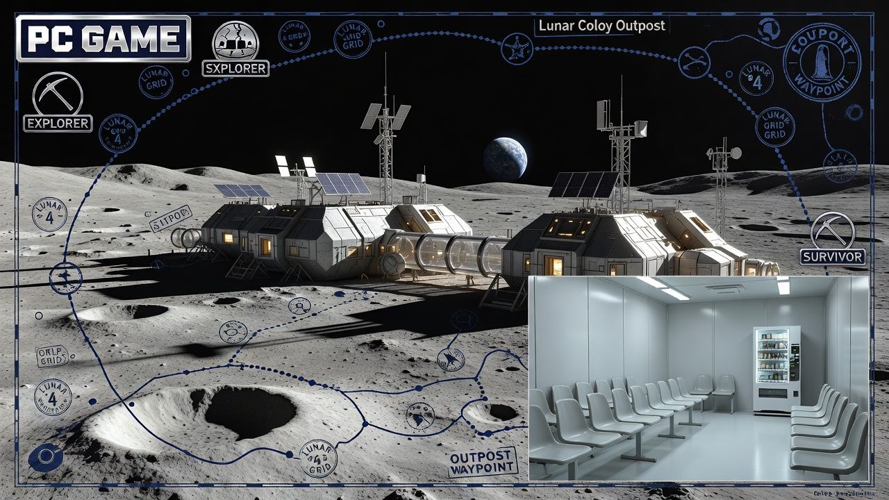 Lunar Colony Outpost