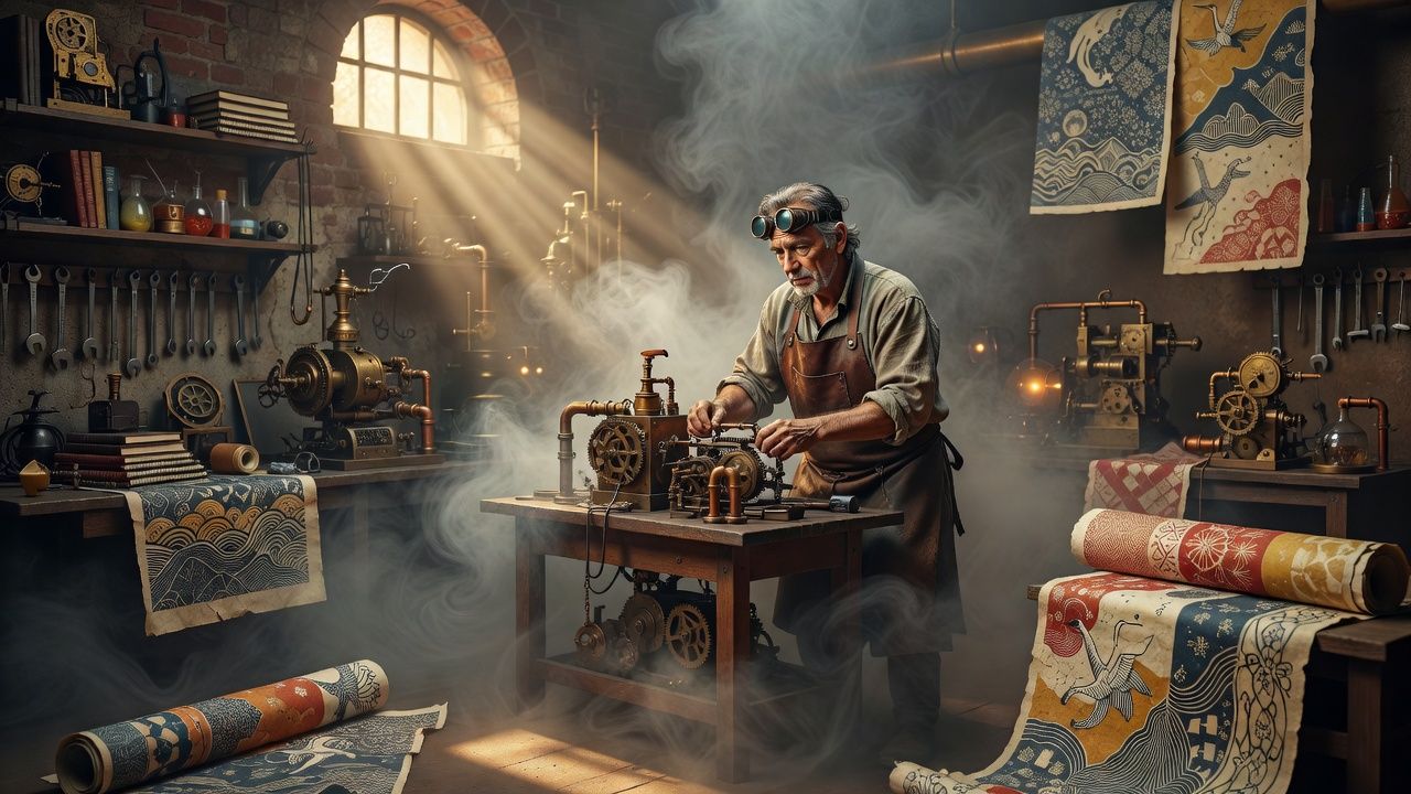 Steampunk Inventor