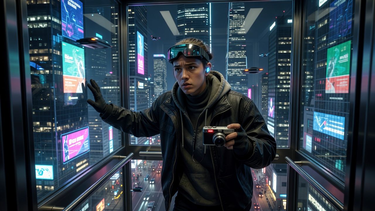 Cyberpunk Cityscape