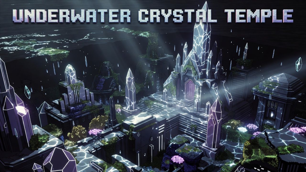 Underwater Crystal Temple