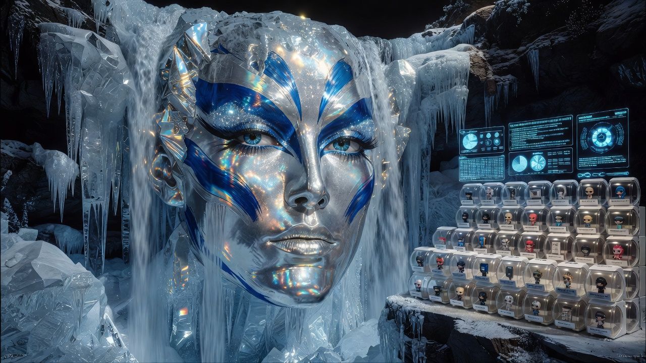 Frozen Waterfall