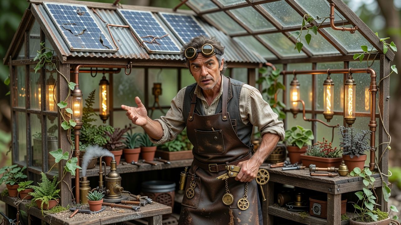 Steampunk Inventor