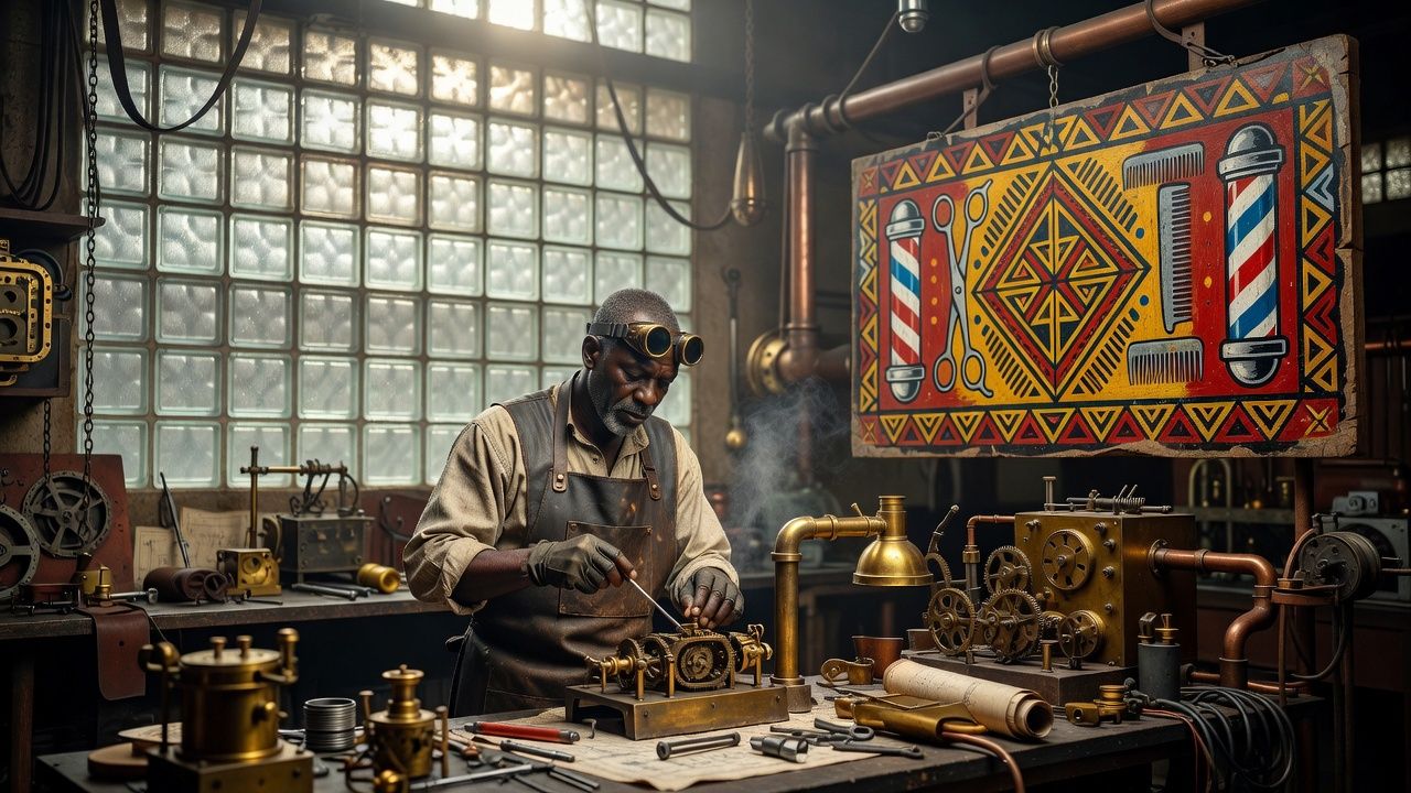 Steampunk Inventor
