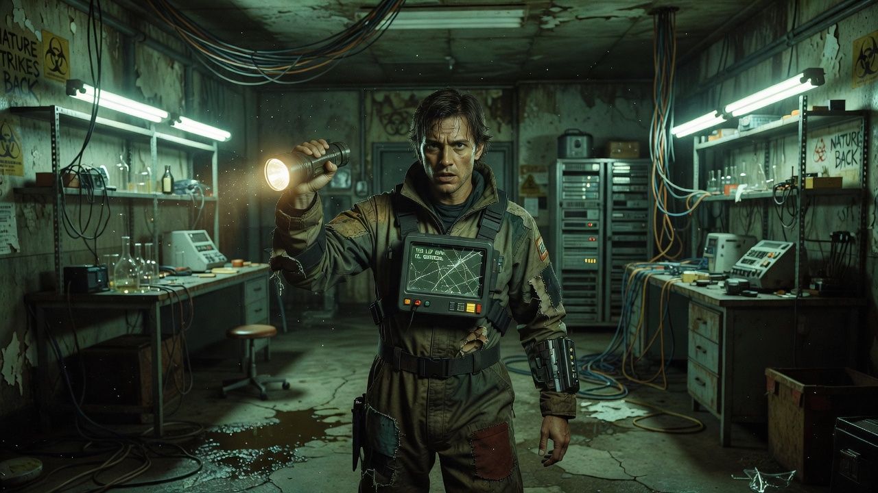 Abandoned Cyberpunk Lab