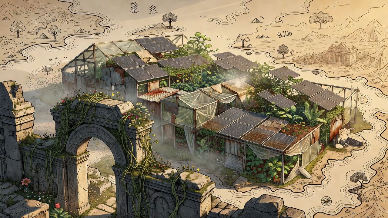 Ancient Temple Ruins