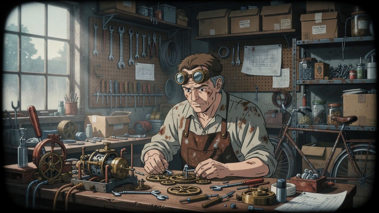Steampunk Inventor
