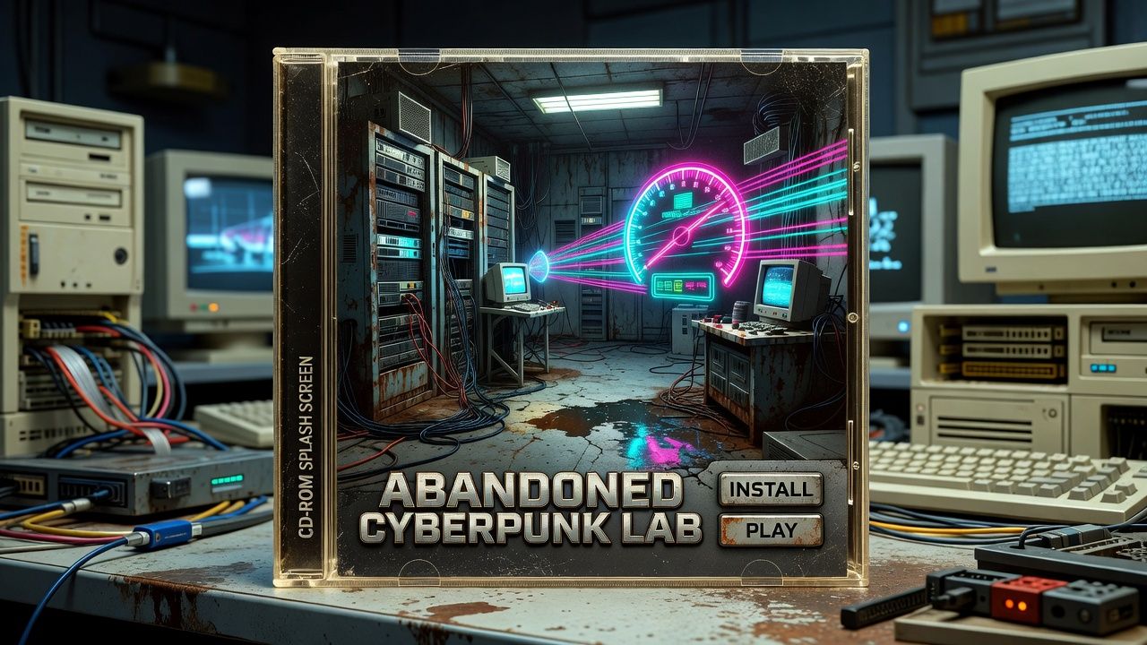 Abandoned Cyberpunk Lab