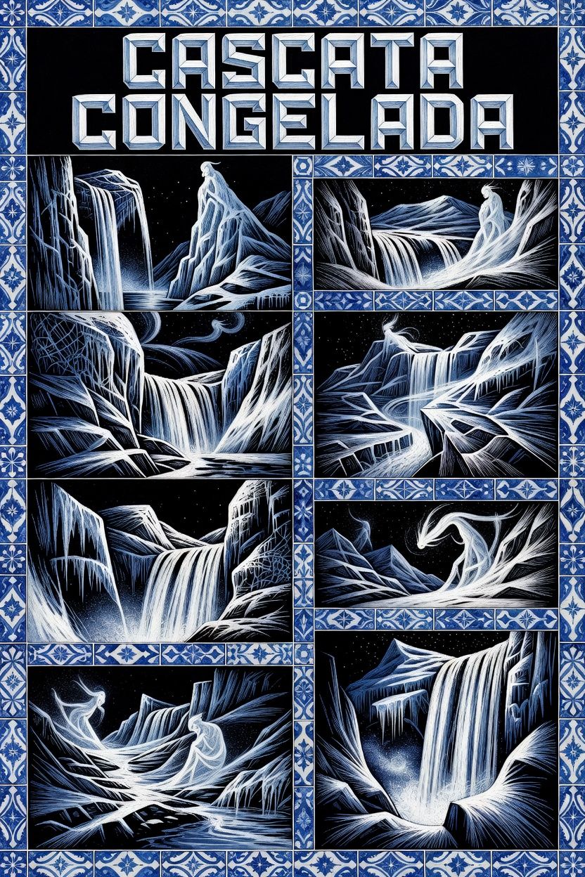 Frozen Waterfall