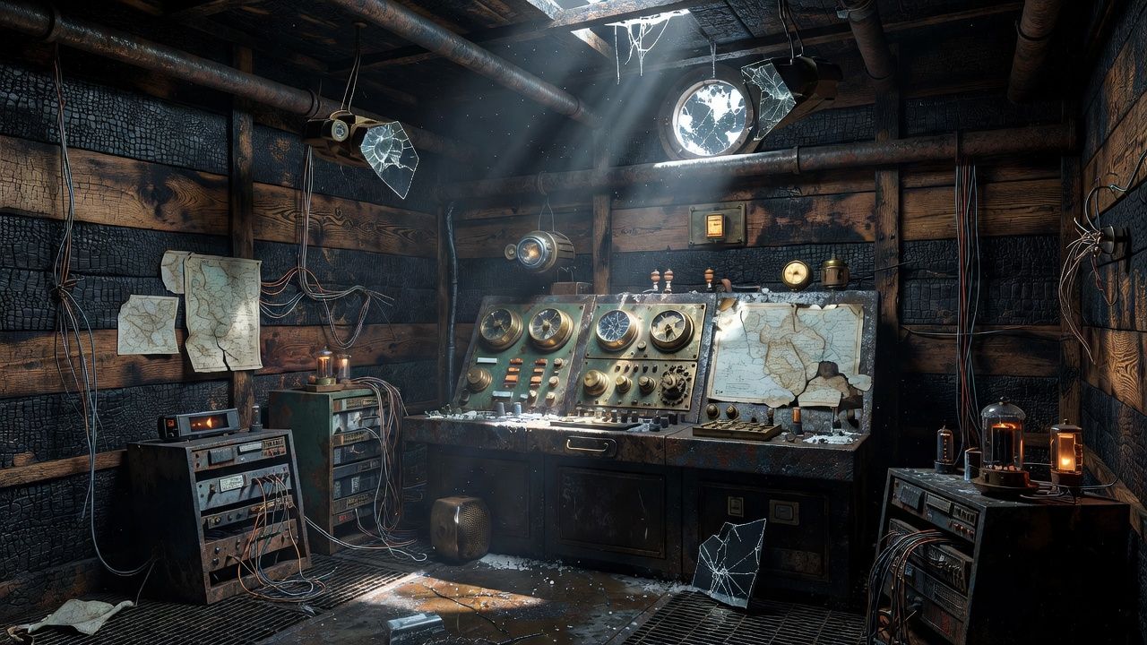 Abandoned Cyberpunk Lab