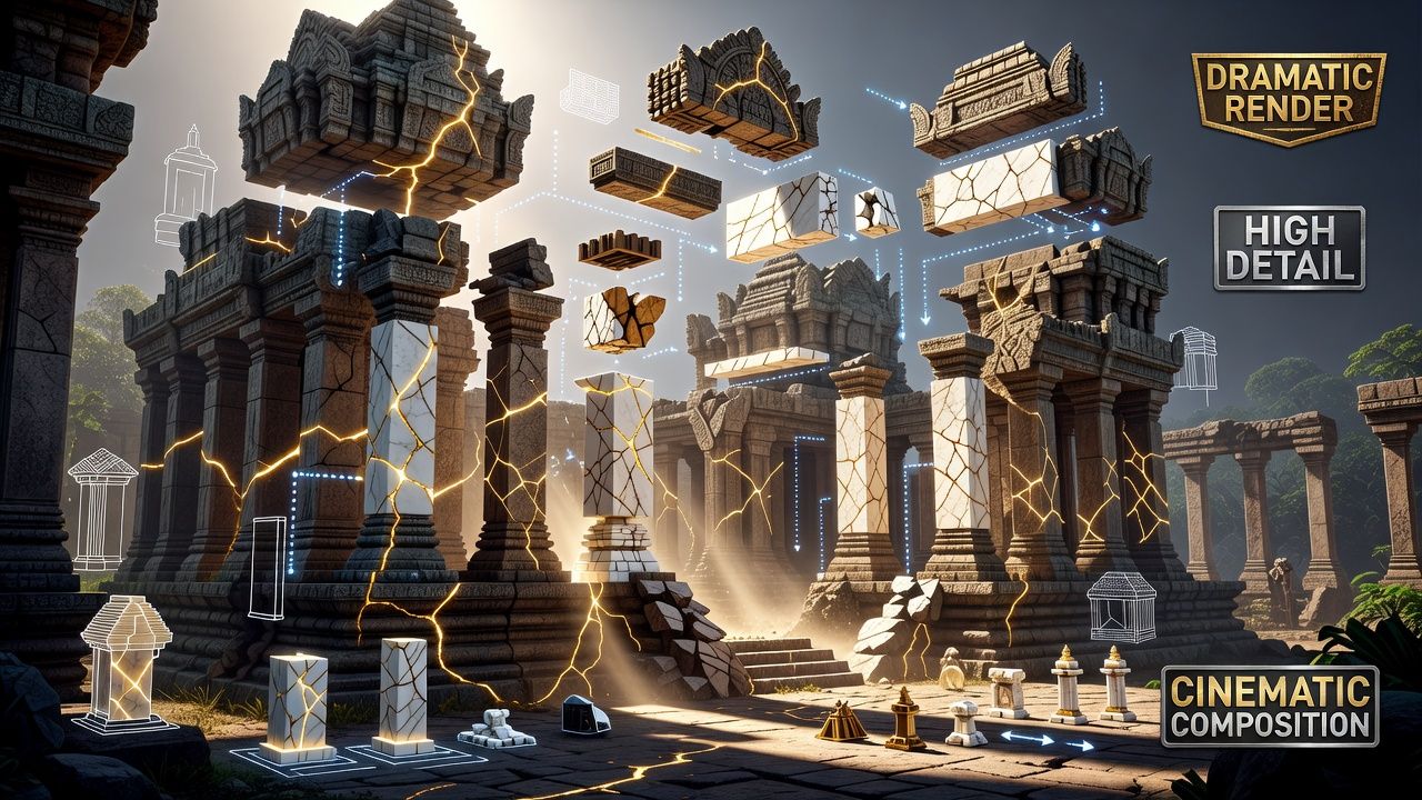 Ancient Temple Ruins