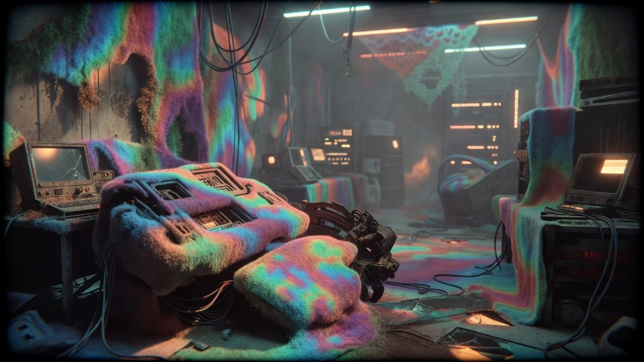 Abandoned Cyberpunk Lab