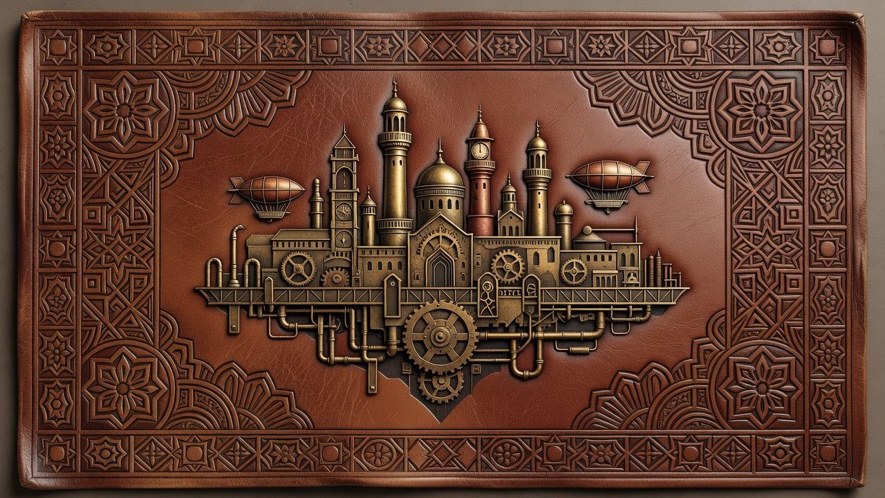 Floating Steampunk City