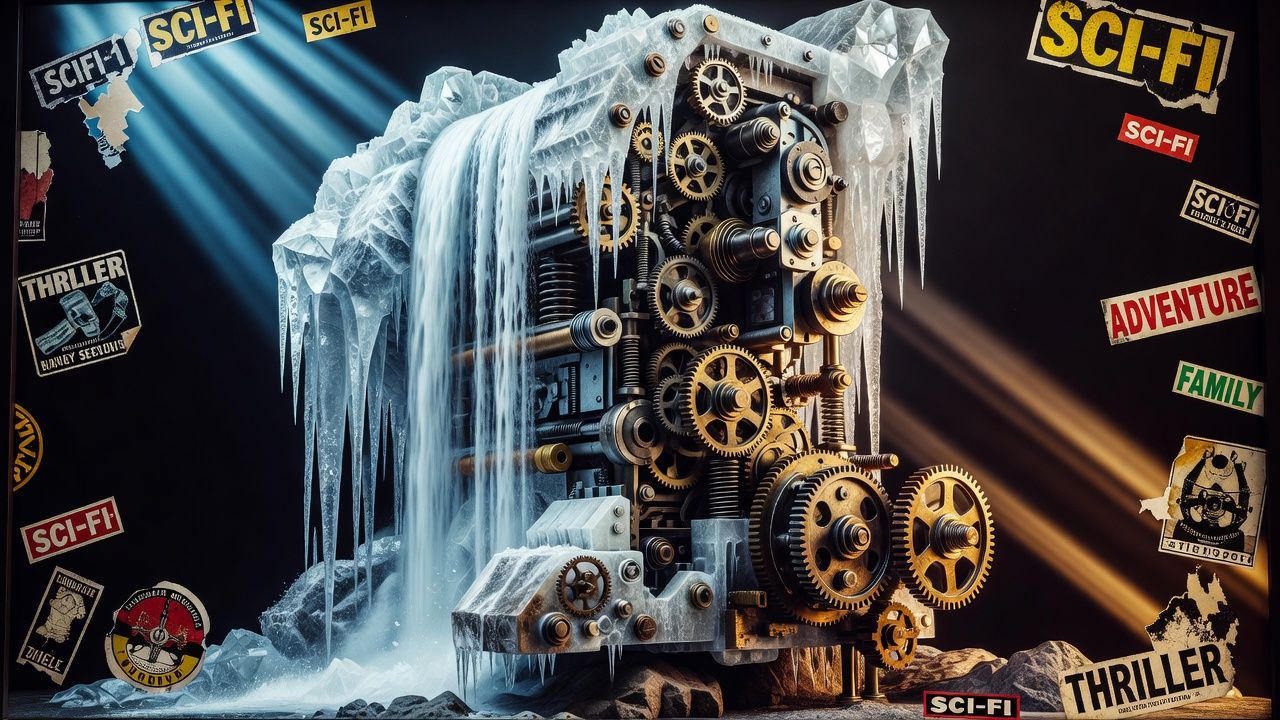 Frozen Waterfall