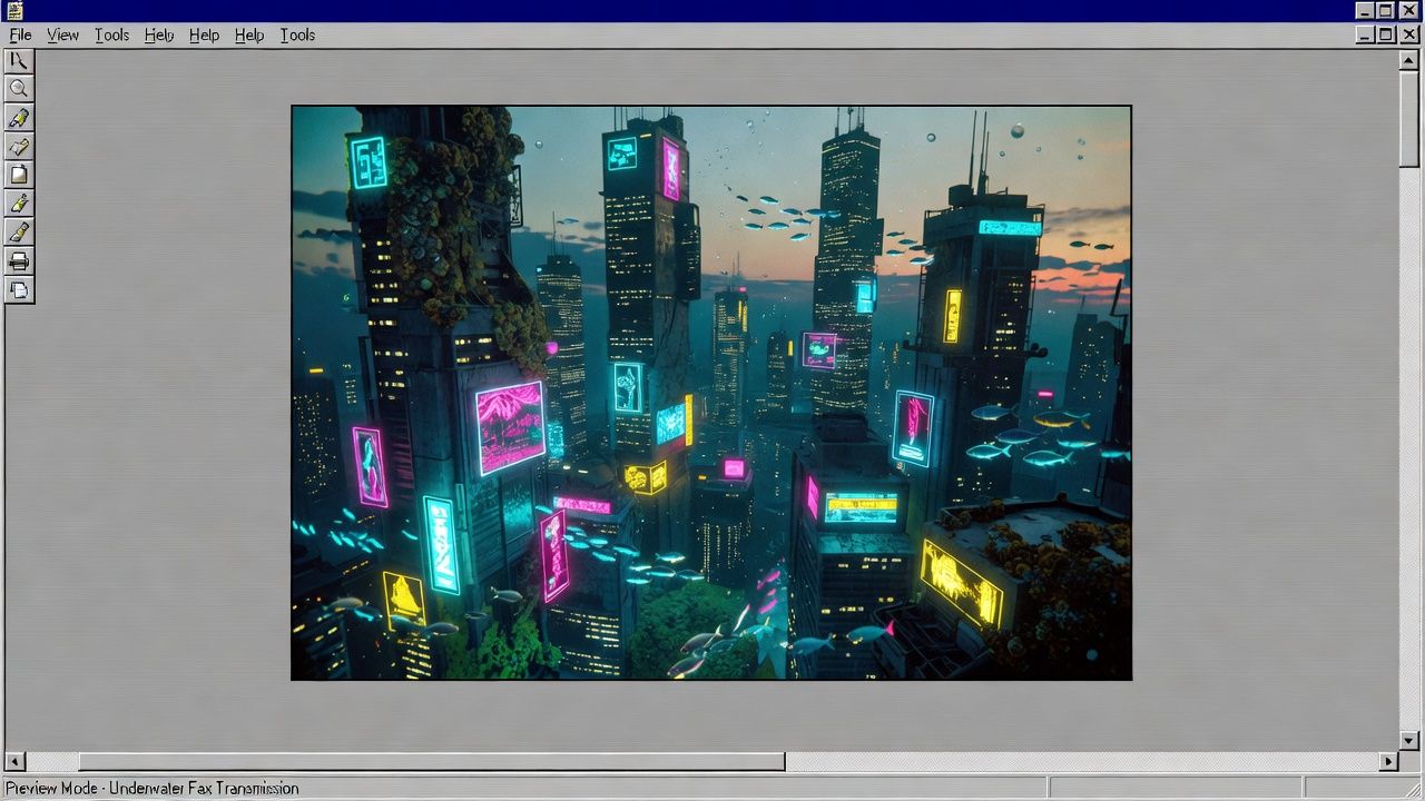 Cyberpunk Cityscape