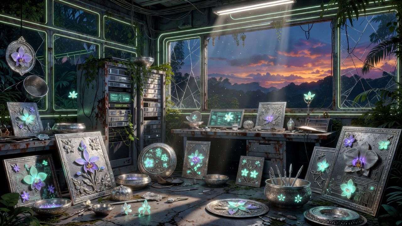 Abandoned Cyberpunk Lab