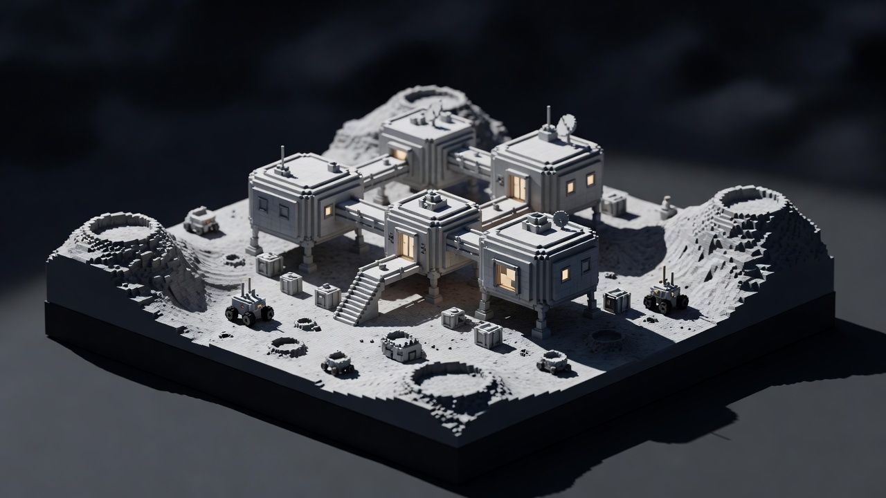 Lunar Colony Outpost