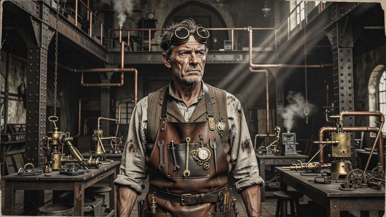 Steampunk Inventor