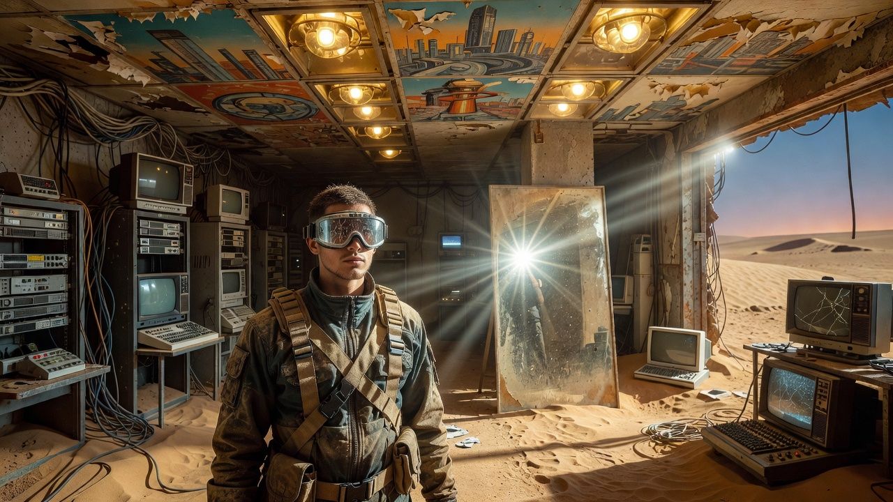 Abandoned Cyberpunk Lab