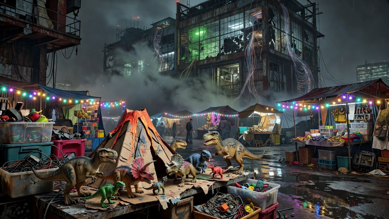 Abandoned Cyberpunk Lab