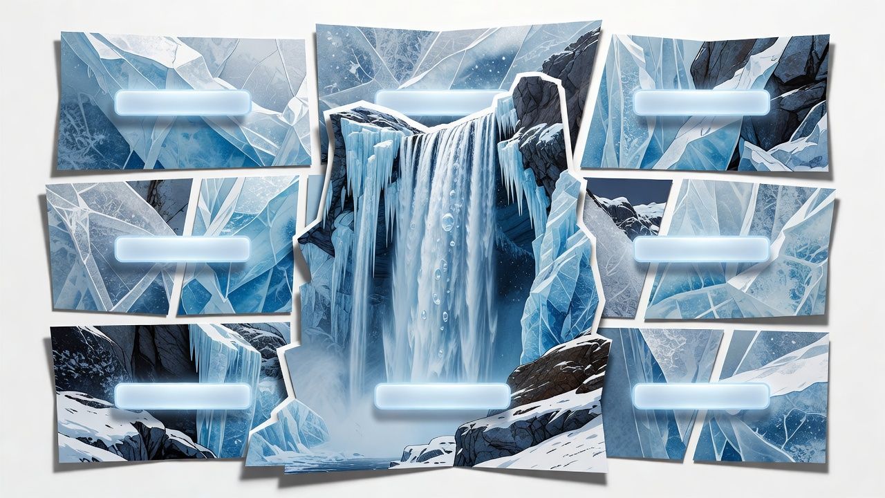 Frozen Waterfall