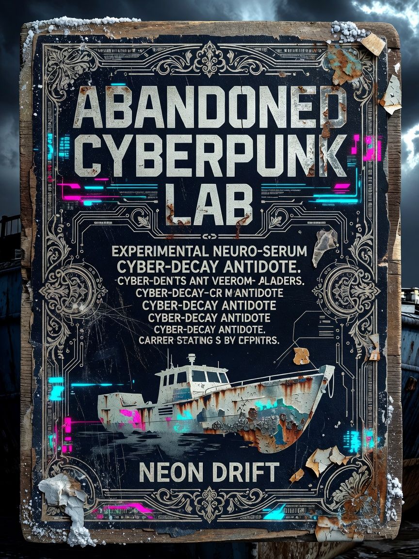 Abandoned Cyberpunk Lab