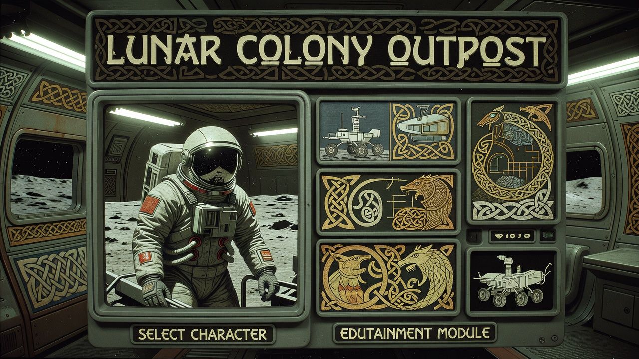 Lunar Colony Outpost
