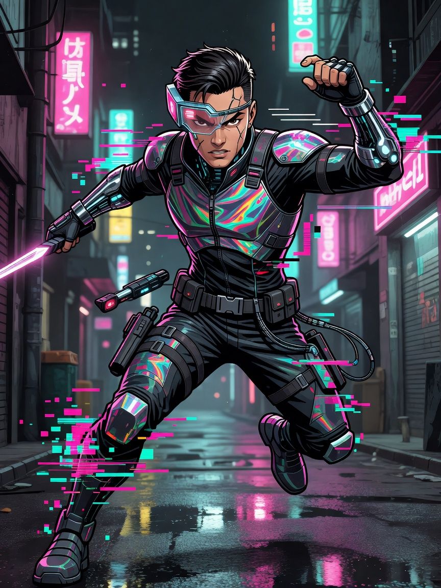 Cyberpunk Assassin