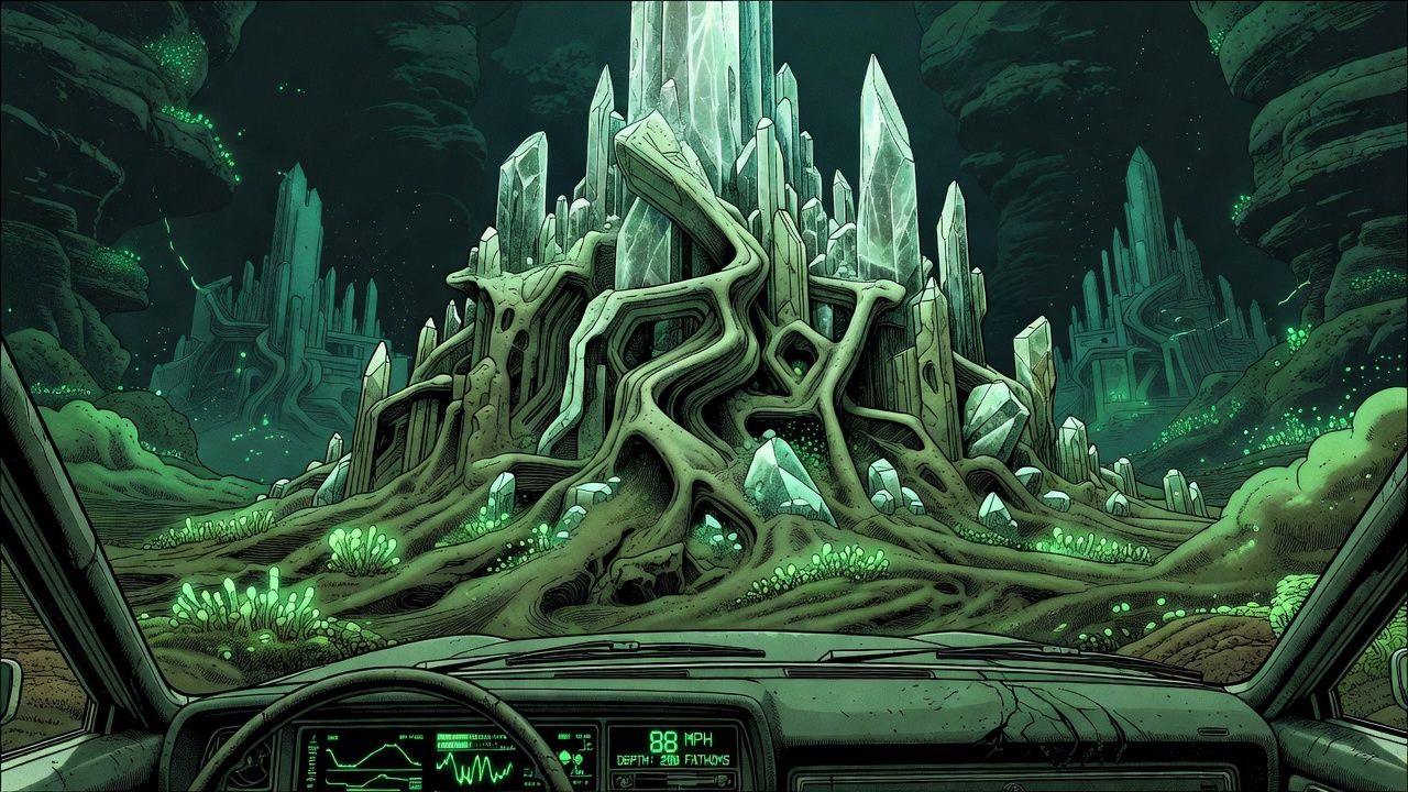 Underwater Crystal Temple