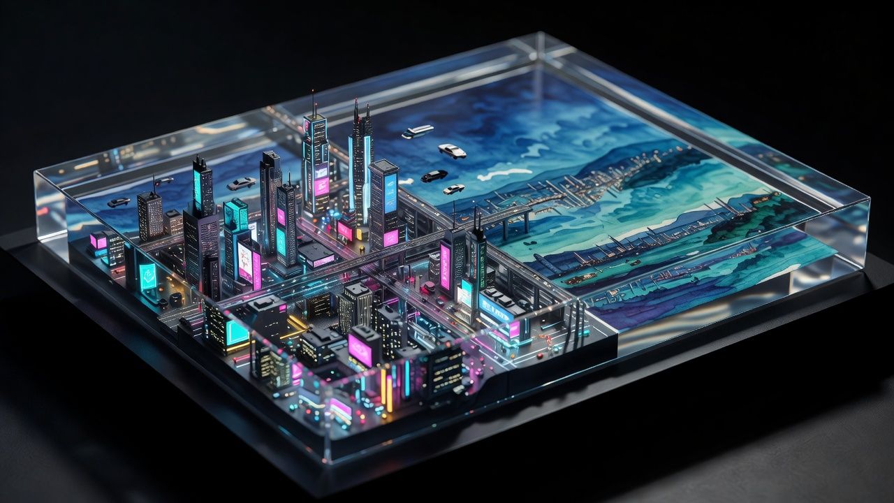 Cyberpunk Cityscape