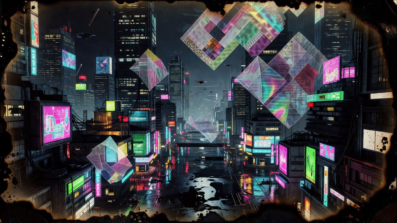 Cyberpunk Cityscape