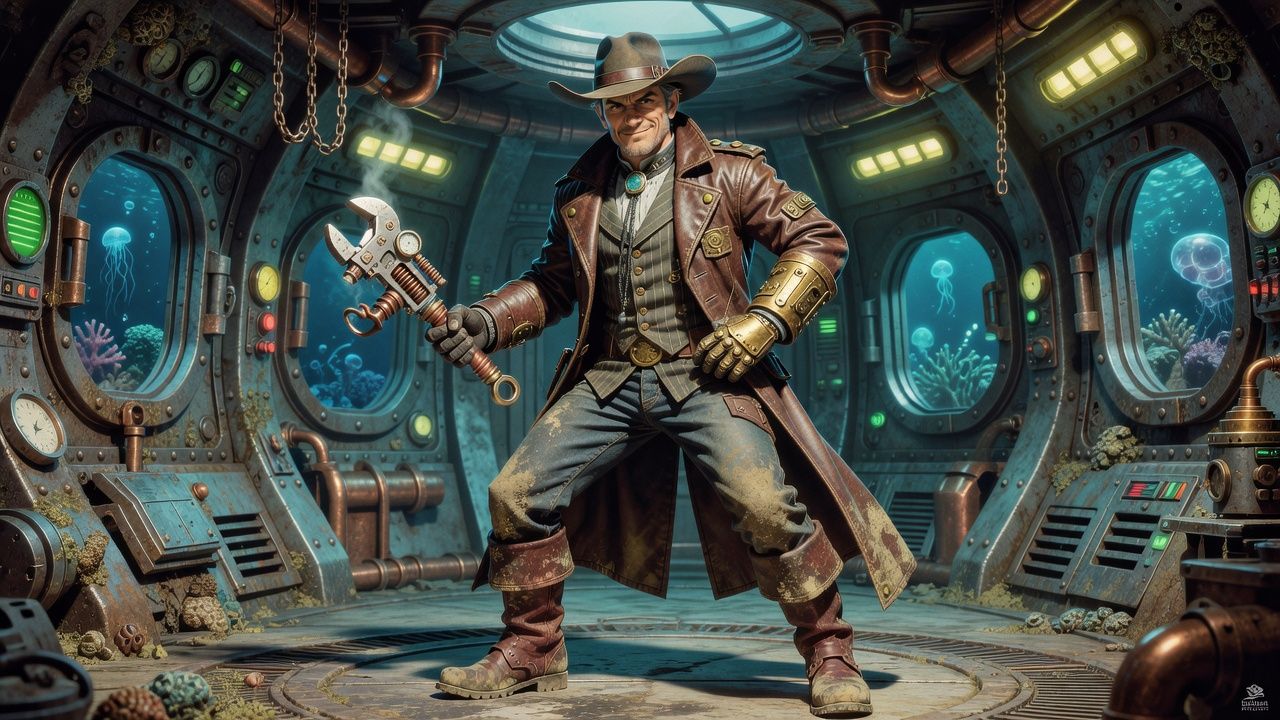 Steampunk Inventor