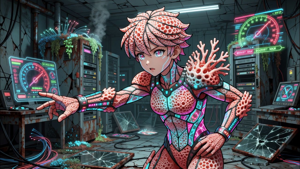 Abandoned Cyberpunk Lab