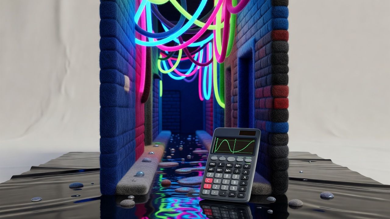 Neon Rainy Alley
