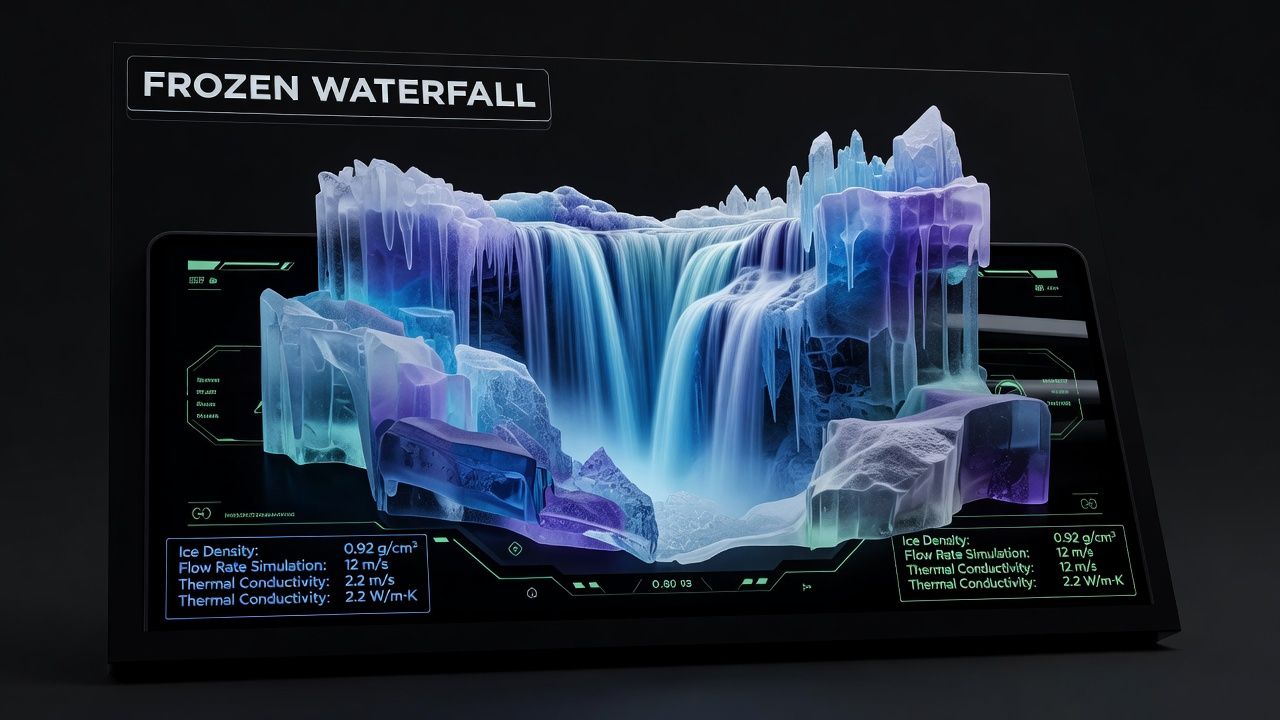 Frozen Waterfall