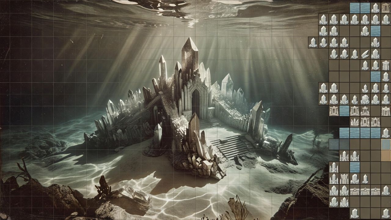 Underwater Crystal Temple