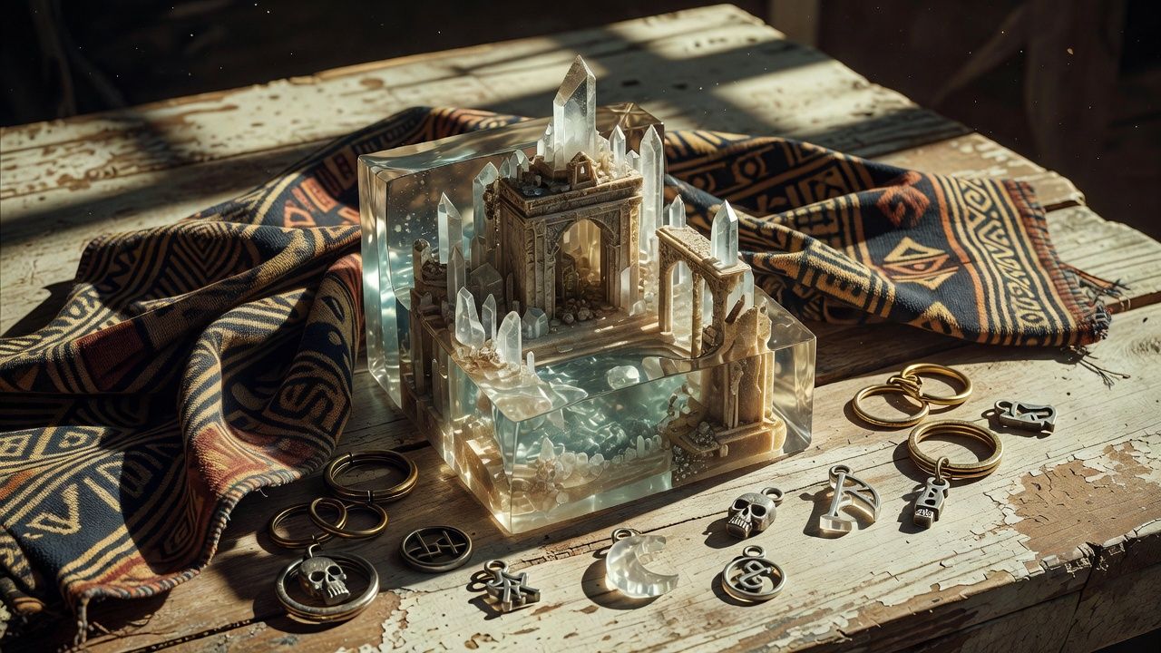 Underwater Crystal Temple