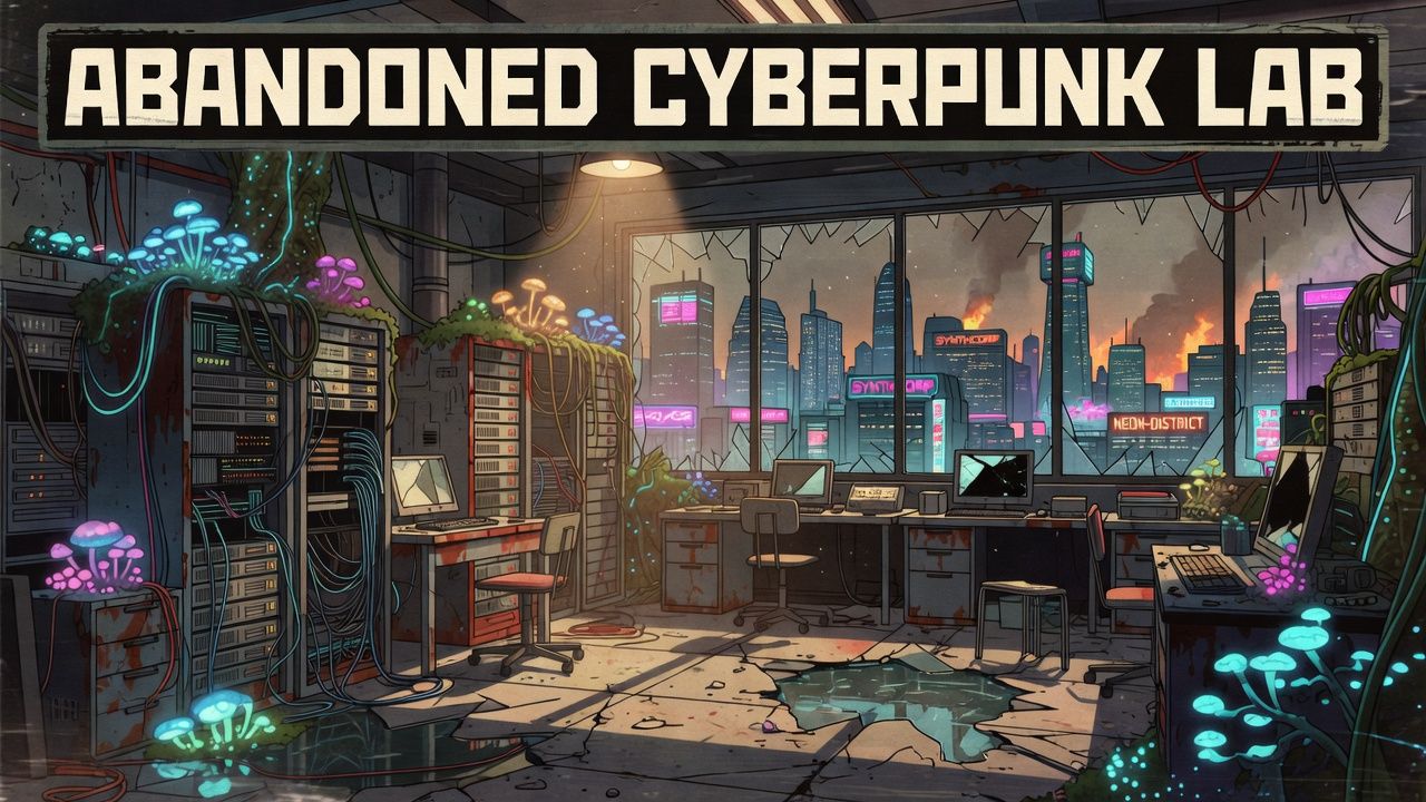 Abandoned Cyberpunk Lab