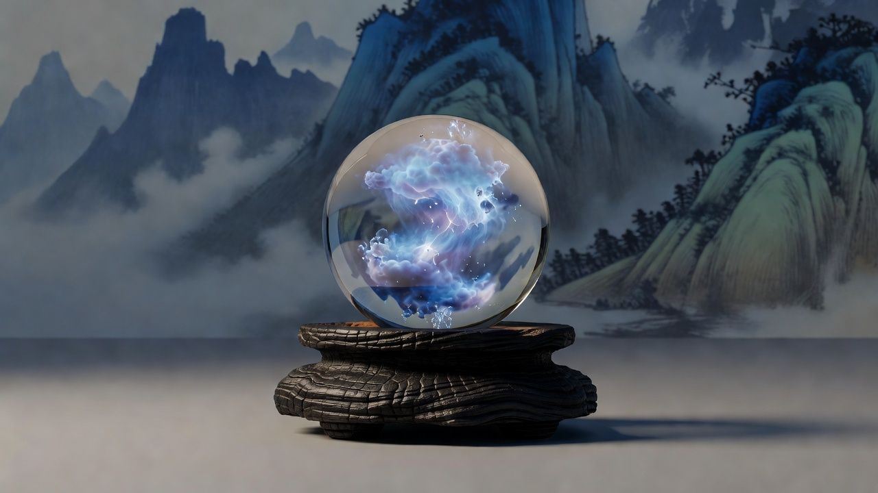 Storm Glass Orb