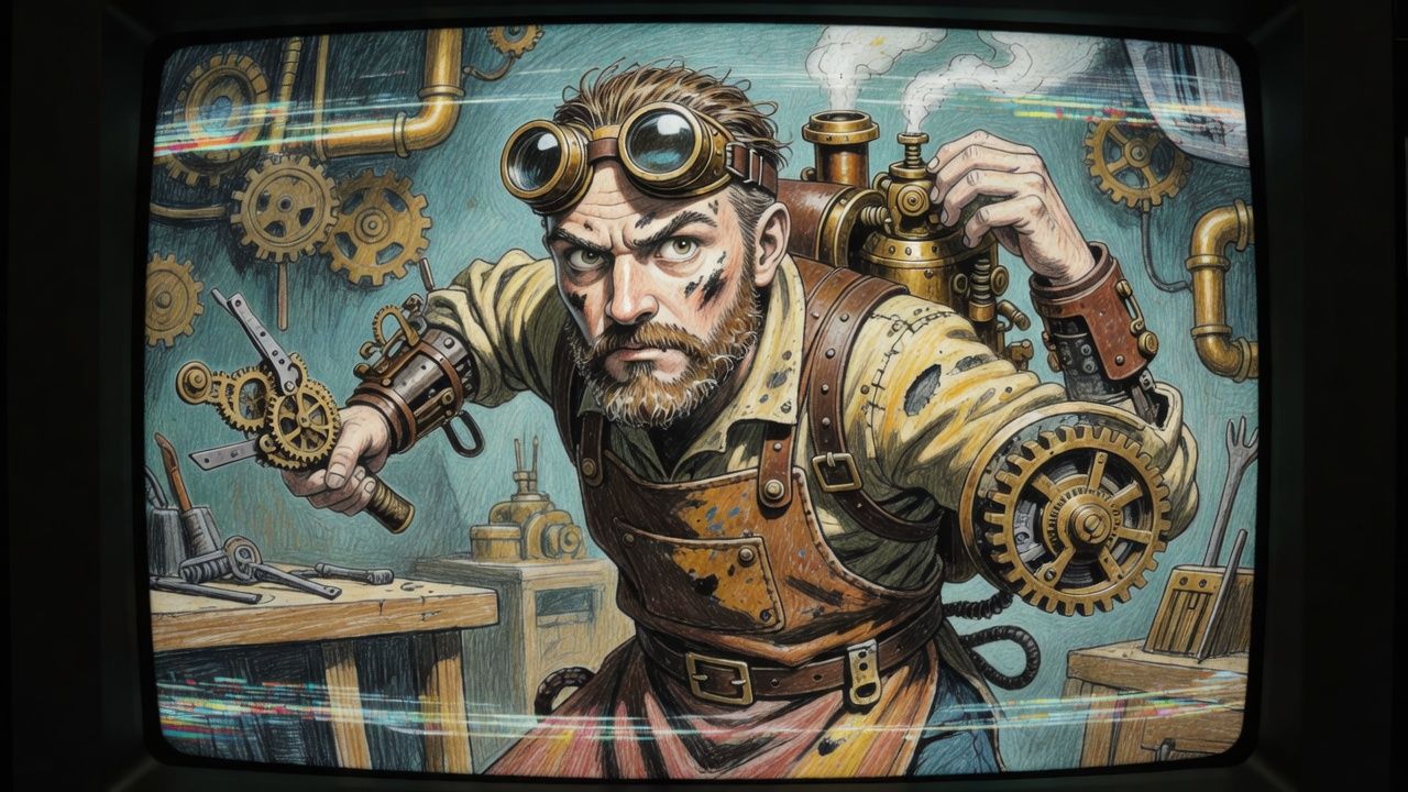 Steampunk Inventor