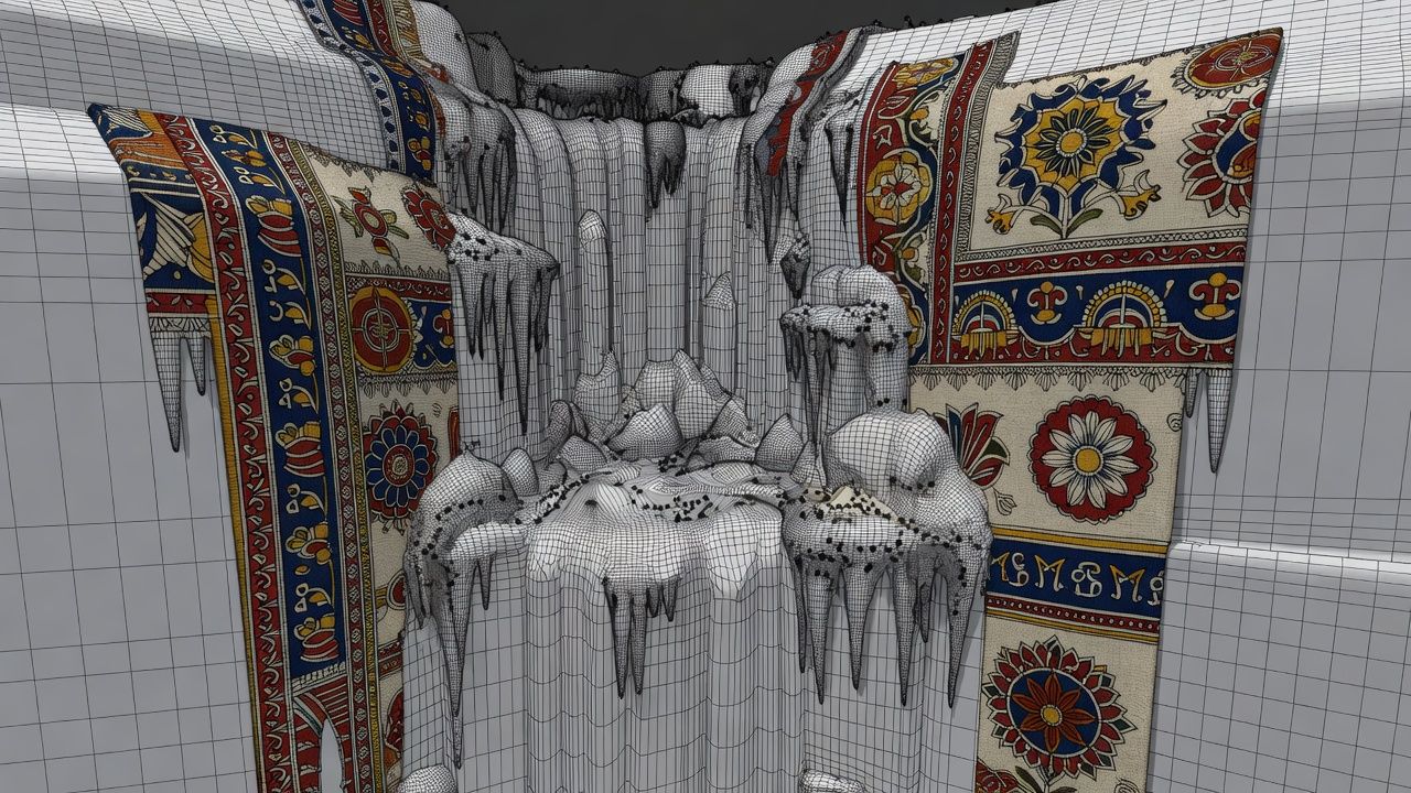 Frozen Waterfall