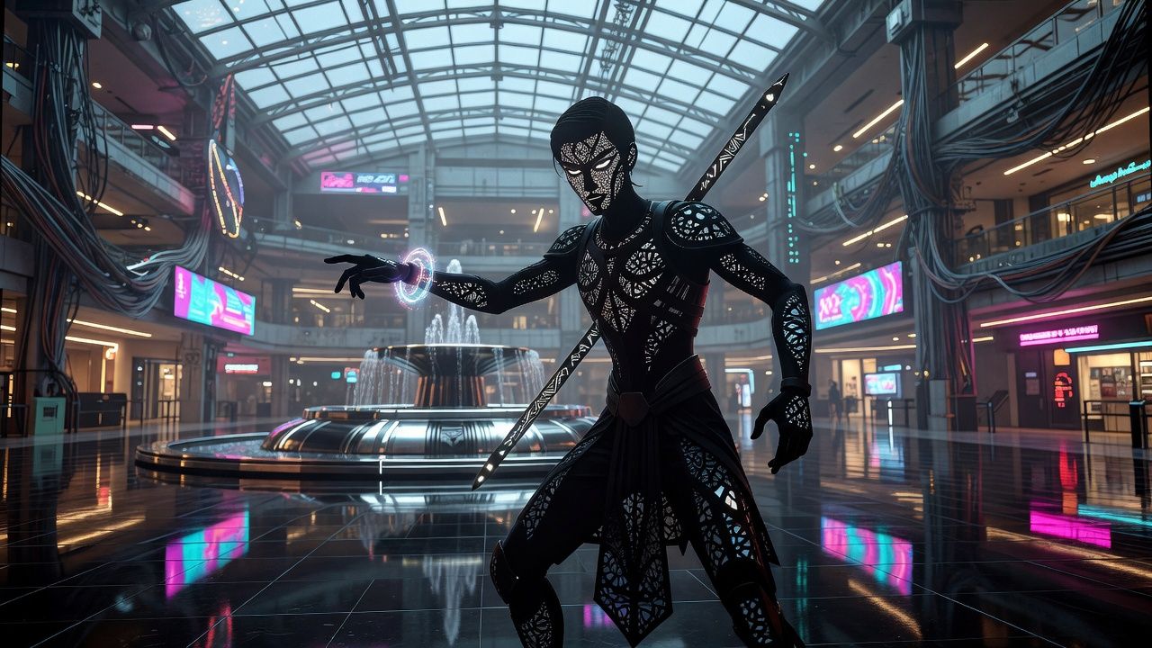 Cyberpunk Cityscape
