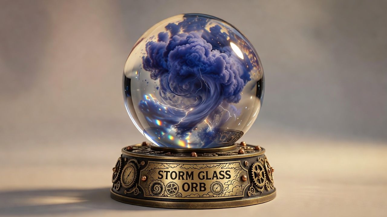 Storm Glass Orb