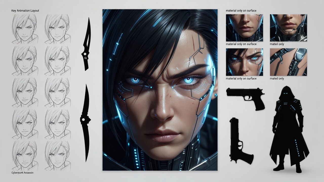 Cyberpunk Assassin