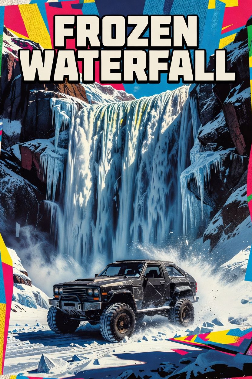Frozen Waterfall