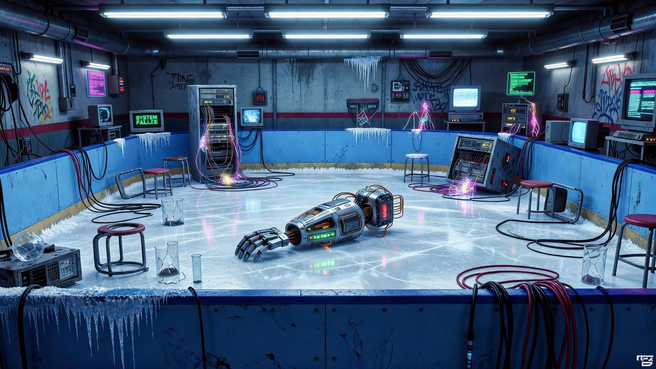 Abandoned Cyberpunk Lab