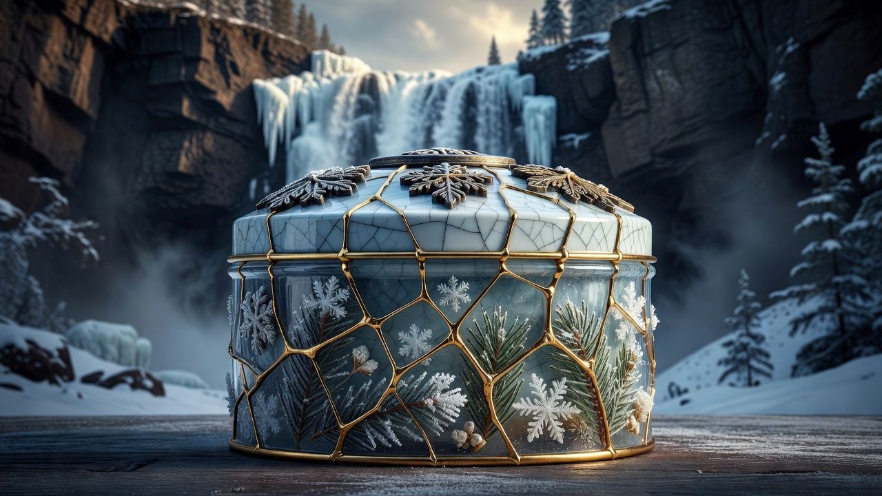 Frozen Waterfall