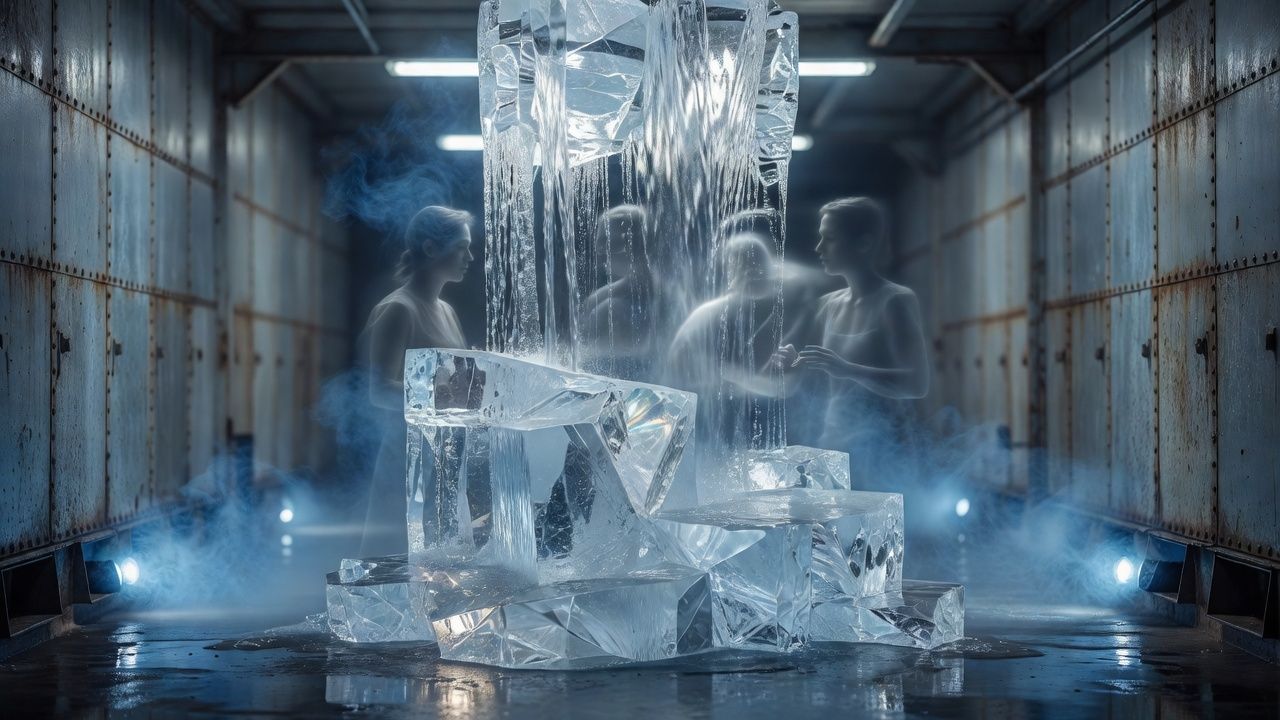 Frozen Waterfall