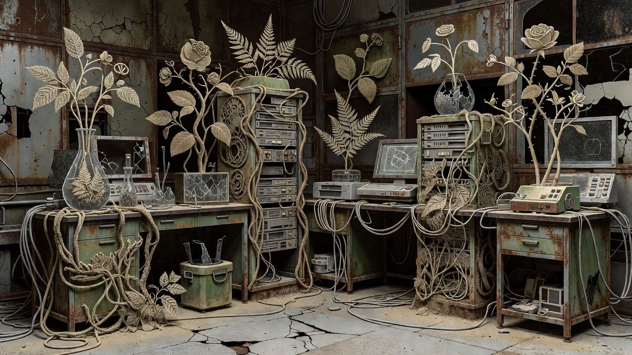 Abandoned Cyberpunk Lab