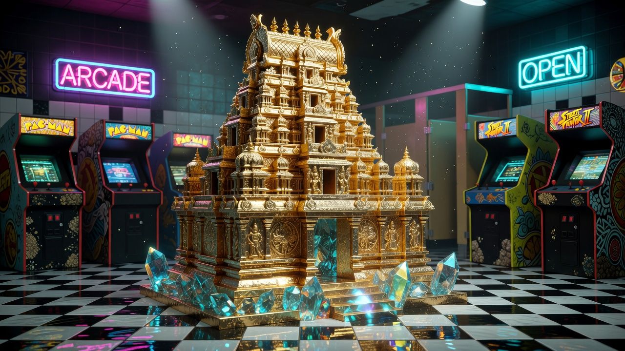 Underwater Crystal Temple