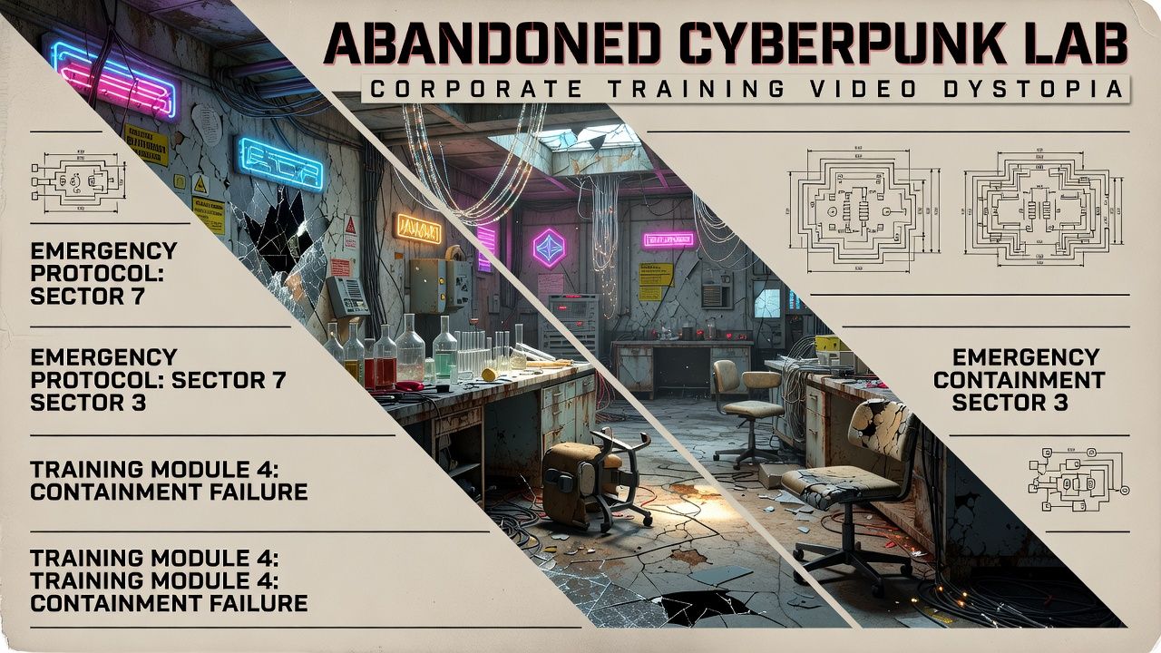 Abandoned Cyberpunk Lab